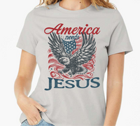 America Needs Jesus - DTF Transfer