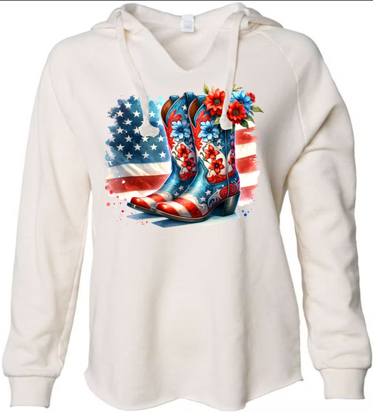 Patriotic Boots - DTF Transfer