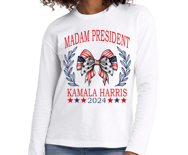 Madam President Kamala 2024 - DTF Transfer