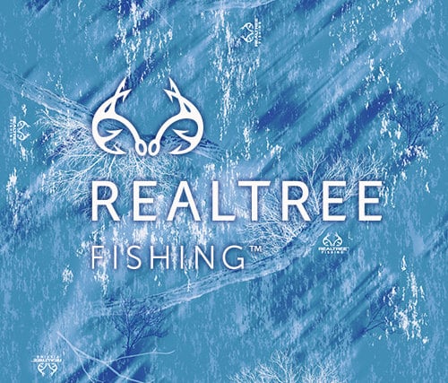 Genuine, Licensed RealTree - FISHING- Camouflage  - Printed Pattern Vinyl - Decal or HTV