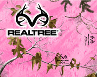 Genuine, Licensed RealTree - RIBBON PINK - Camouflage  - Printed Pattern Vinyl - Decal or HTV