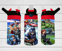 Character Heroes - 12 oz Tumbler Wrap Sublimation Transfers