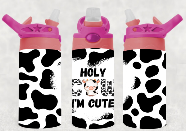 Holy Cow I'm Cute - 12 oz Tumbler Wrap Sublimation Transfers