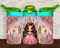 Princess - 12 oz Tumbler Wrap Sublimation Transfers