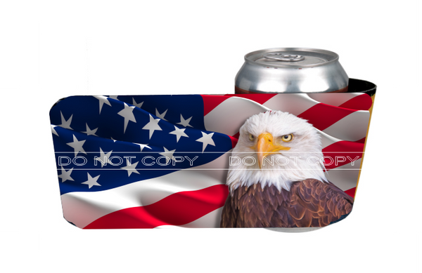 American Bald Eagle - Slap Wrap - Sublimation Transfers