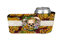 Floral Skull - Slap Wrap - Sublimation Transfers