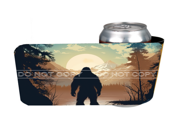 Bigfoot Sasquatch - Slap Wrap - Sublimation Transfers