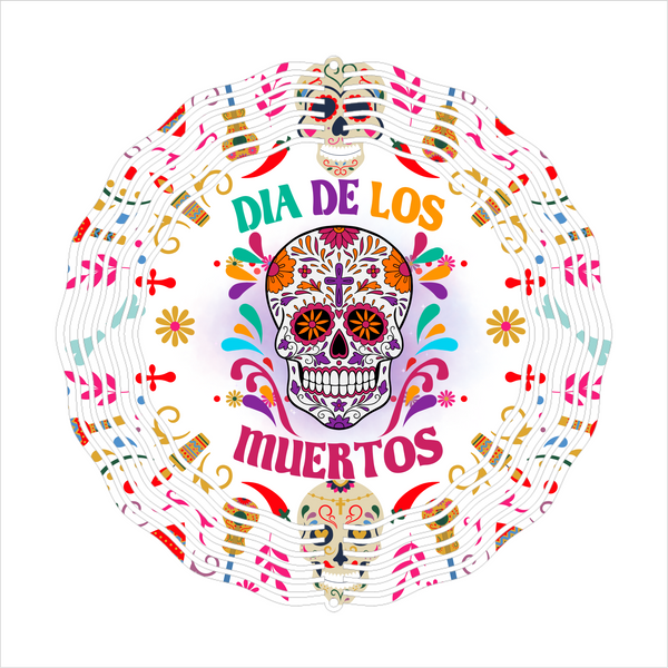 Day of the Dead - Wind Spinner - Sublimation Transfers
