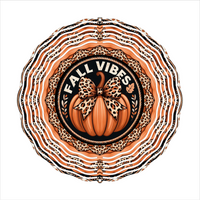 Fall Vibes - Wind Spinner - Sublimation Transfers