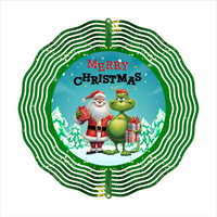 Merry Christmas - Wind Spinner - Sublimation Transfers