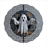 2 pc. - Halloween Ghost - Wind Spinner - Sublimation Transfers