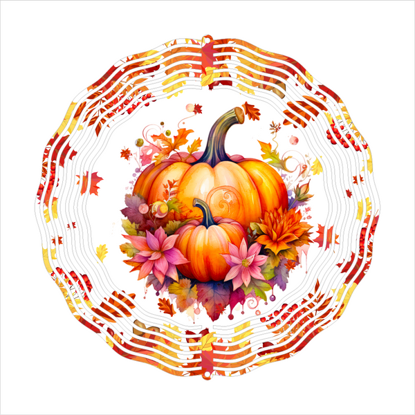 Fall Pumpkins - Wind Spinner - Sublimation Transfers