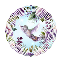 Hummingbird - Wind Spinner - Sublimation Transfers