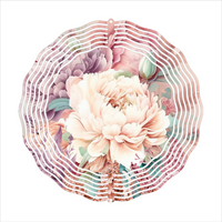 Peony - Wind Spinner - Sublimation Transfers