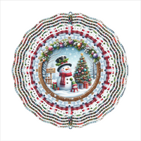 Snowman - Wind Spinner - Sublimation Transfers