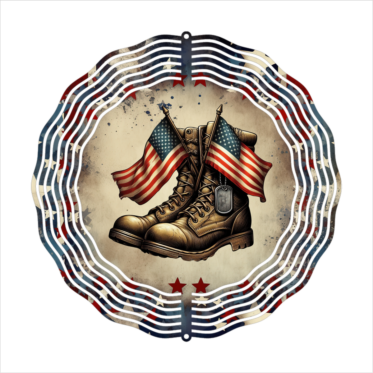 Military Boots - Wind Spinner - Sublimation Transfers – Sticky Fingers ...