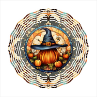 Halloween Witch Hat - Wind Spinner - Sublimation Transfers