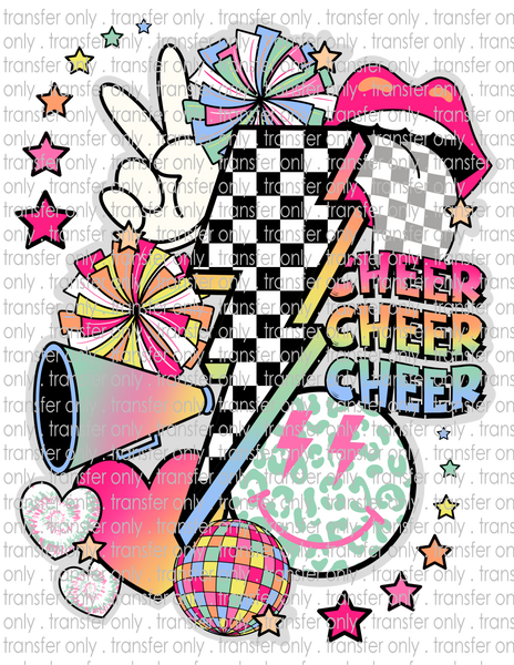 Cheer - Waterslide, Sublimation Transfers