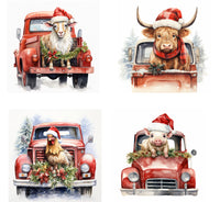 Country Christmas - Square Sublimation Sheet