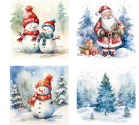 Vintage Christmas - Square Sublimation Sheet