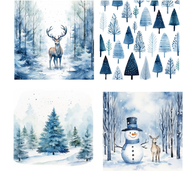 Christmas Forest - Square Sublimation Sheet