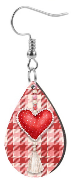 Valentine's - Teardrop Template Transfer