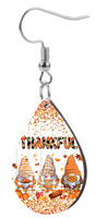 Thankful Gnomes - Teardrop Template Transfer