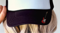 Electric Guitar - Trucker Hat Element - Faux Embroidery