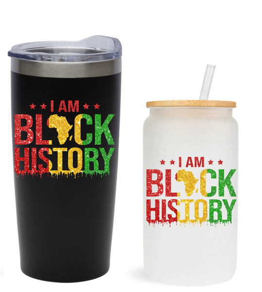 I Am Black History -  UV DTF Decals