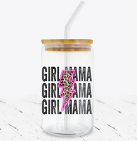 Girl Mom -  UV DTF Decals