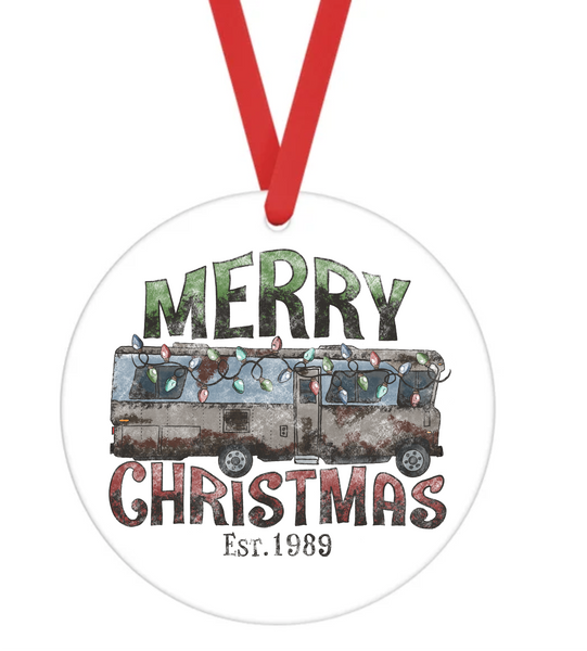 Christmas Movies - Christmas Ornament -  UV DTF Decals