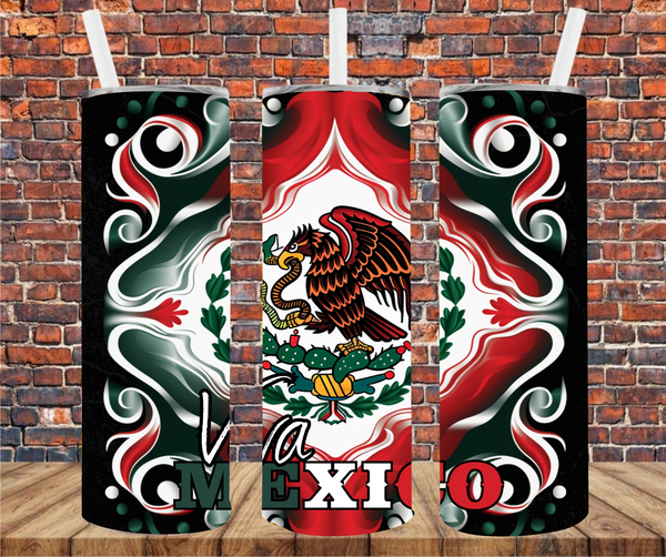 Viva Mexico - Tumbler Wrap - Sublimation Transfers