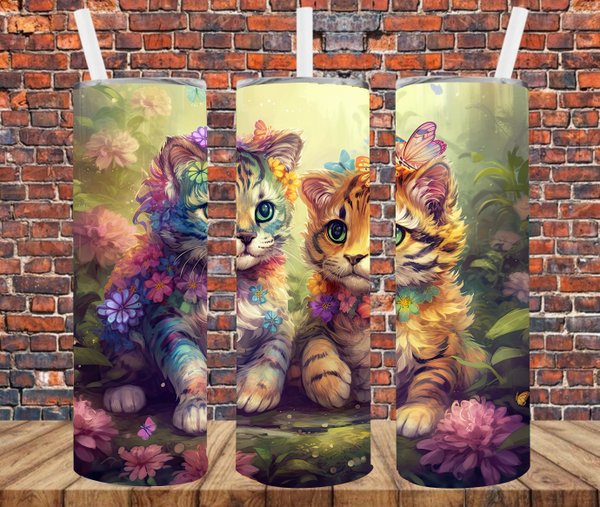 Kittens - Tumbler Wrap Sublimation Transfers