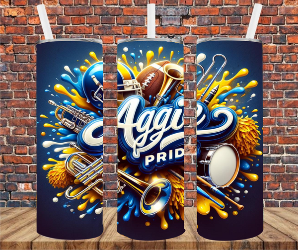 College - Tumbler Wrap - Sublimation Transfers