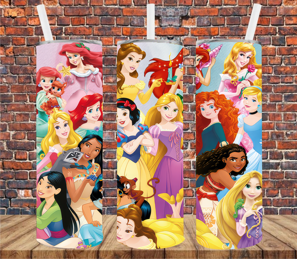 Character - Tumbler Wrap - Sublimation Transfers