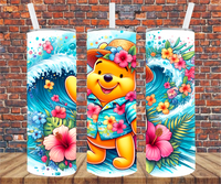 Aloha Character - Tumbler Wrap - Sublimation Transfers