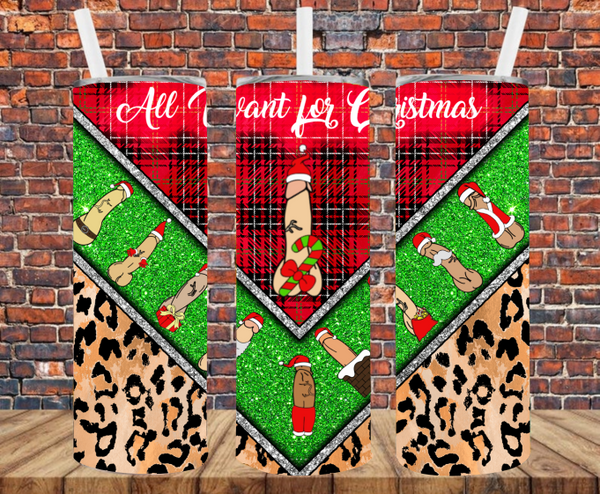 BAD CHRISTMAS - Tumbler Wrap - Sublimation Transfers