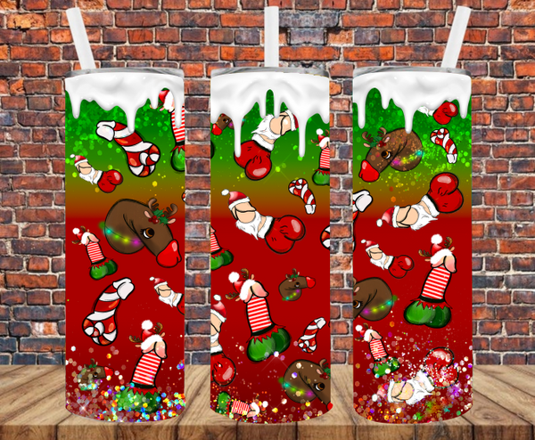 BAD CHRISTMAS - Tumbler Wrap - Sublimation Transfers