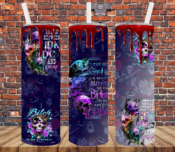 Horror - Tumbler Wrap - Sublimation Transfers