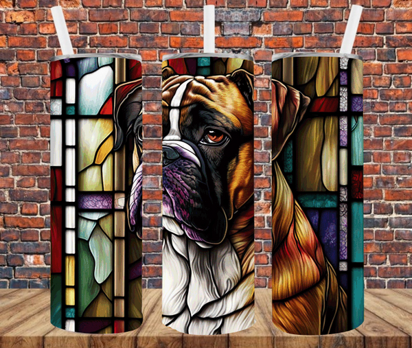 Stained Glass - Tumbler Wrap Sublimation Transfers