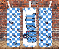 Pro Team Football - Tumbler Wrap Sublimation Transfers