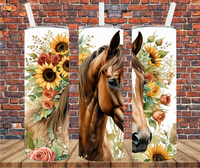 Country Horse - Tumbler Wrap - Sublimation Transfers