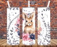 Bunny Rabbit - Tumbler Wrap - Sublimation Transfers