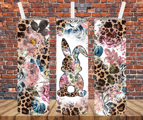 Boho Easter Bunny - Tumbler Wrap - Sublimation Transfers