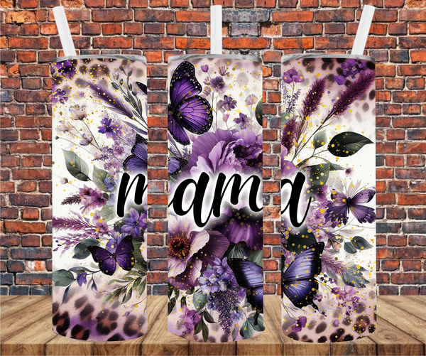 Mama - Tumbler Wrap - Sublimation Transfers