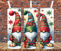 Christmas Gnomes - Tumbler Wrap - Sublimation Transfer