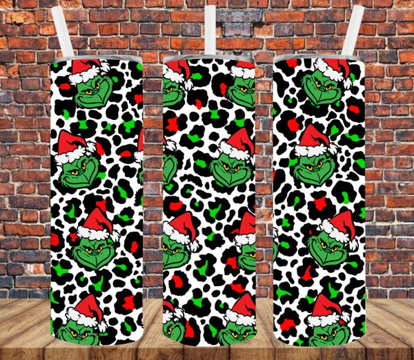 Green Man Christmas Movie - Tumbler Wrap Sublimation Transfers