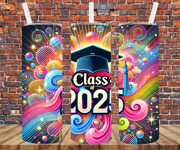 Class of 2025 - Tumbler Wrap - Sublimation Transfers