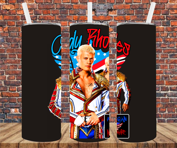 Wrestling Pro - Tumbler Wrap - Sublimation Transfers