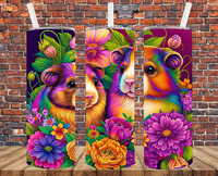 Guinea Pigs - Tumbler Wrap - Sublimation Transfers